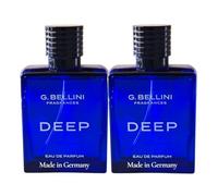 G Bellini DEEP For Men Eau de Toilette Perfume Spray 75ml (PACK OF 2) MADE IN GERMANY