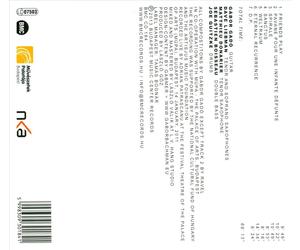 G BOR GAD¢ QUARTET - UNGRUND - WITH DAVE LIEBMAN [DIGIPAK] NEW CD