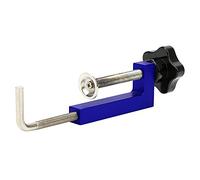 G Clamp, 70-150mm Blue Heavy Duty Aluminum Alloy Woodworking Fixed Clamps Fence Clamp Adjustable Industrial Supplies Hand Operated Tool for Carpentry and DIY Projects (Blue)