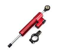 G Compatible With EX300 For Ninja300 2013-2017 Motorcycle Steering Damper Stabillizer Bracket Handlebar Stabilizer Universal Accessories(Red)