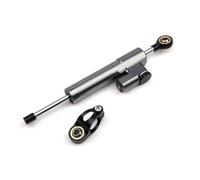 G Compatible With For XMAX 300 For XMAX 2017 2018 2019 2020 2021 2022 2023 Motorcycle Steering Stabilize Damper Universal Accessories(Grey)