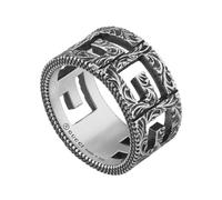 G Cube Ring - female - Gucci - Rings - Gray - 53 MM - Accessories 53 MM