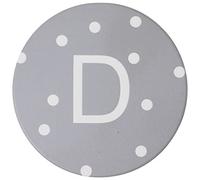 G Decor 5 Colour Polka dots Mug Coaster (D, Grey)