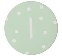 G Decor 5 Colour Polka dots Mug Coaster (I, Green)