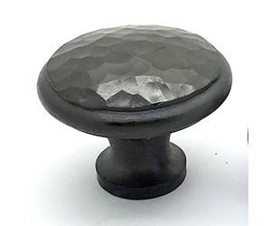 G Decor Hand Forged Hammered Beaten 40mm Cupboard Door Knob