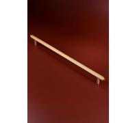 G Decor Kensington Fluted Bar Pull Handle in Satin Brass, 320 mm Centres - Kitchen Cabinet, Cupboard and Drawer Handle, M4 Screws Included