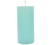 G Decor Scented Marble Modern Light Green Gardenia Pillar Candle, Perfect for Meditation, (Large)
