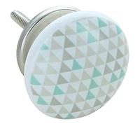 G Decor Success Ceramic Door Knob Vintage Shabby Chic Cupboard Drawer Pull Handles (Success V)