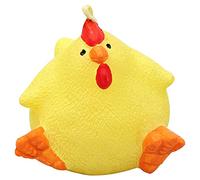 G Decor Yellow Or White Chicken Hen Bird Farmhouse 3D Candle (Yellow)