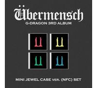 G-DRAGON 3RD ALBUM [Übermensch] MINI JEWEL ver.SET (NFC) （韓国盤）※デジタルアルバムでありCDは同梱されてません（アプリ必要）