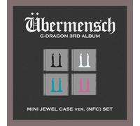 G-DRAGON ÜBERMENSCH 3rd Album UBERMENSCH (MINI JEWEL Ver. 4 Ver. Set - NFC)