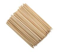 G.E.T. Enterprises 8" flat bamboo skewer,100@ per inner bag, 10 inner bags per