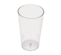 G.E.T. Enterprises Clear 16 oz. Tumbler, Break Resistant Dishwasher Safe San Textured Tumblers Collection 6616-1 C (Pack of 4)