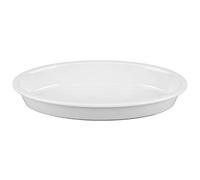 G.E.T. Enterprises ML-182-W White 1.5 qt. Oval Casserole Dish, Melamine