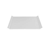 G.E.T. Enterprises ML-212-W 11" x 8" Platter, White