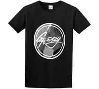 G-Eazy Geraldearl Gillum Cotton Round Neck Tee Shirt for Men Graphic Unisex Tee Shirt Black M