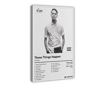 G Eazy - These Things Happen - Music Album Poster Canvas Poster Wall Art Decor Print Picture Paintings for Living Room Bedroom Decoration Frame-style 16x24inch(40x60cm)