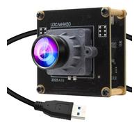 G ELP High Speed 4K 60FPS USB Camera Module for Computer, Mini UVC 2160P USB3.0/2.0 Lightburn Camera for Windows, Linux, Mac, Pi, Wide Angle 100°(H) IMX678 Webcam Board for PC, Laptop, Jetson Nano