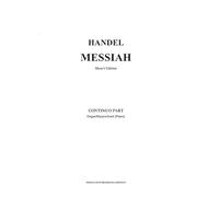 G.F. Handel: Messiah (Watkins Shaw) - Continuo/Organ - Sheet Music