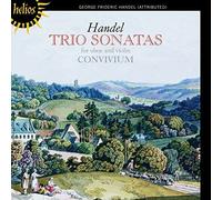 G.F. Handel - Trio Sonatas For Oboe And Violin (Convivium, Robson) [CD]