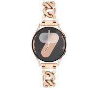 G-ficu Galaxy Watch 6/5/4 band 20mm Cowboy Chain Band for Samsung Galaxy Watch 4 5 6 Band 40mm 44mm, Women Stylish Dressy Cool Metal Band for Watch 6 Classic/Watch 4 40mm 44mm/Watch 5 Pro/Watch 4