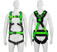 G-Force Multi Purpose Full Body Height Safety Fall Arrest Restraint Harness with Work Positioning (Small)