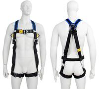 G-Force P39 Premium 2 Point Full Body Adjustable Fall Arrest Protection Construction Safety Harness 140kg