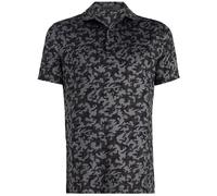 G/FORE Mapped Icon Camo Tech Jersey Golf Polo Shirt Blue L