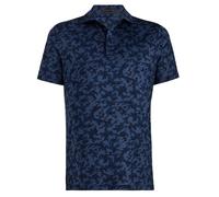 G/FORE Mapped Icon Camo Tech Jersey Golf Polo Shirt Blue M