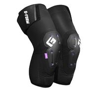 G-Form Mesa Knee Guards - Breathable & Flexible Pads - Protective Gear for MTB, Biking, Skateboarding & More - Durable & Ergonomic - Black, Adult Large