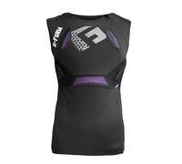 G-Form MX Spike Chest and Back Shirt - Protective Bike Gear for Riding - Protective Compression Shirt for Motocross & Motorcycle Riding - Black, Adult Medium