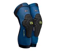 G-Form Pro-Rugged 2 MTB Knee Guards - Mountain Bike Knee Pads for Men & Women - Storm Blue, Adult Medium