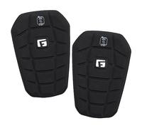 G-Form Pro-S Blade Football Shin Guard, Black Fabric, Medium