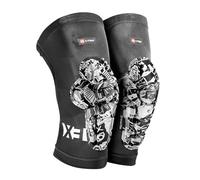 G-Form Pro-X3 Mountain Bike Knee Guards - Knee Pads for Men & Women - Street Art, Adult X-Small
