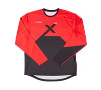 G-Form Pro-X4 Long Sleeves Bike Bicycle Cycle Bike Jersey Red / Black