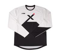 G-Form Pro-X4 Long Sleeves Bike Bicycle Cycle Bike Jersey White / Black