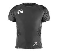 G-Form Pro-X4 Men's MTB Short Sleeve Shirt, Black, Adult XL