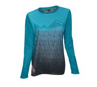 G-Form Summit Long Sleeves Ladies Cycle Bicycle Bike Jersey Dusk / White