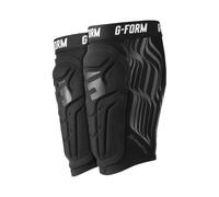 G-Form V2 Adult Shinguards Size: Medium, Colour: Black