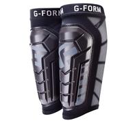 G-Form Youth Pro-S Vento Shin Guards Colour: Black, Size: Large-Extra Large