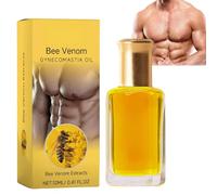 G/fouk Thermofirm Bee Venom Gynecomastia Oil,Bee Venom for Strengthen The Chest Muscles,Thermofirm Bee-Venom Oils for Treatment,Firming Body Oil for Men,Advanced Thermofirm Gynecomastia Oil