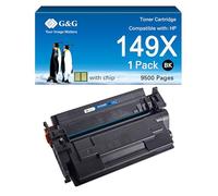 G&G 149X Toner Compatible with HP 149X 149A for LaserJet Pro MFP 4102dw 4102fdw 4002dn 4002dw W1490A W1490X with Chip (149X)