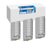 G&G 20x Label Tape 12 mm x 8 m Black White Compatible with Brother TZe-231