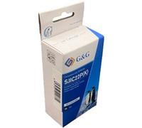 G+G Compatible Epson SJIC22BK C33S020577 Black Inkjet