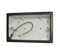 G&H 720BB 2 Gang Black Bronze Surface Mounted Double 44mm Pattress Box