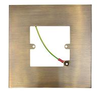G&H 809AB Antique Bronze Finger Plate Surround 152mm x 152mm for Single Plate