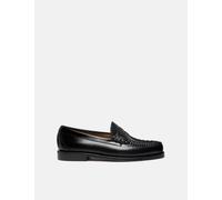 G.H. Bass Weejun Larson Weave Moc Loafer (Leather) - Black - Black / UK 8 : EU 42 : US 9