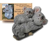 G&H Decor Charming Koala Bear Statue Tree Hugger Mother & Baby - Garden Ornaments Outdoor - Animal Garden Ornaments Outdoor - Hand-Painted - Frost & Fade Resistant - 33cm x 22cm x 15cm