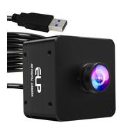 G High Speed USB3.0 Camera, 1080P/230fps, 4K/60fps, 12MP/30fps, Mini UVC USB3.0/2.0 Lightburn Cameras for Windows, Linux, Mac, Pi, Wide Angle 88°(H) IMX577 Webcam for PC Jetson Nano