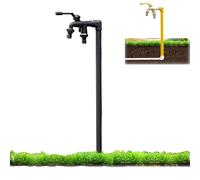 g Hose Bib, Ground-Mounted Water Tap, 100cm/39.4in, Garden Faucet, Weather-Resistant Outdoor Water Spigot